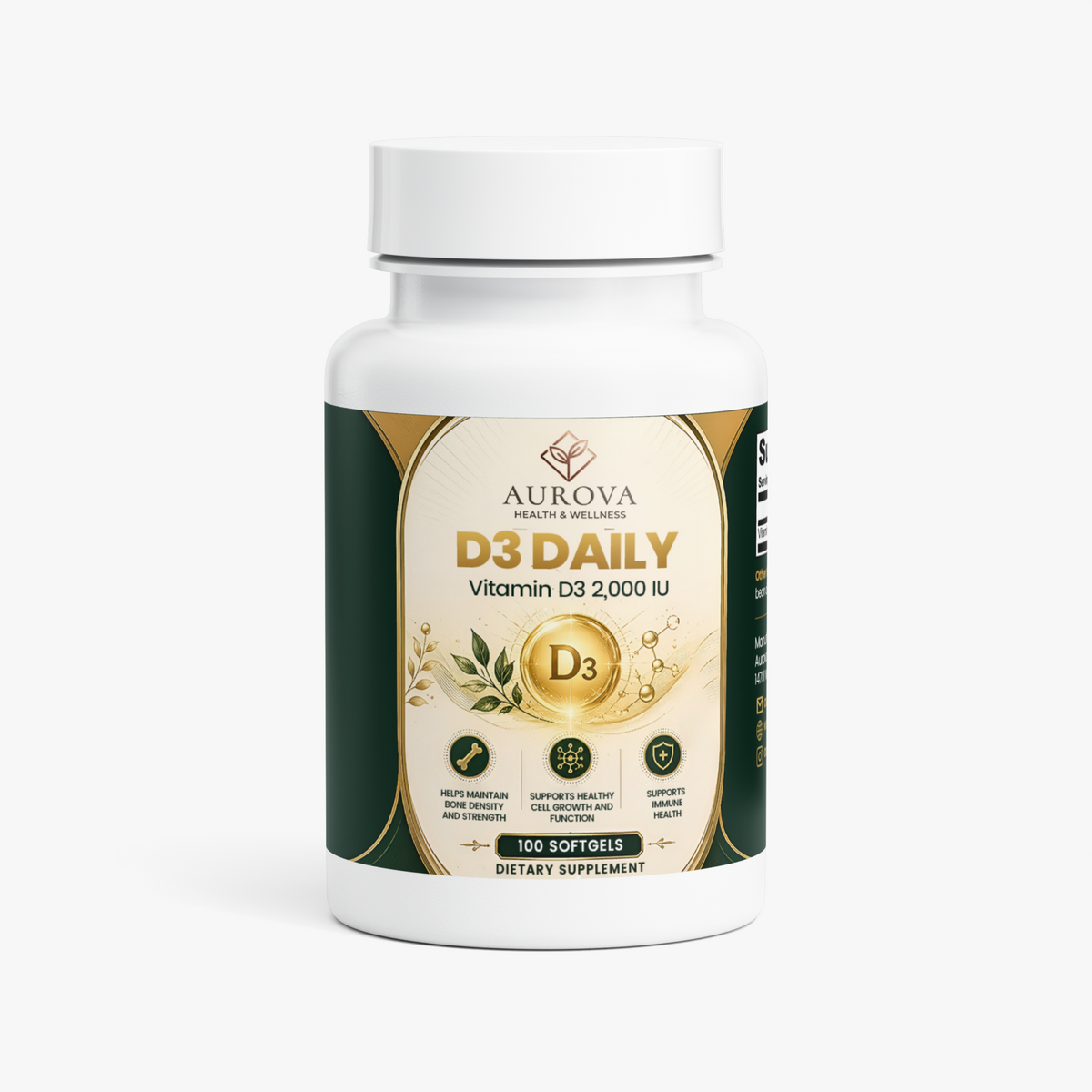 Vitamin D3 2,000 IU