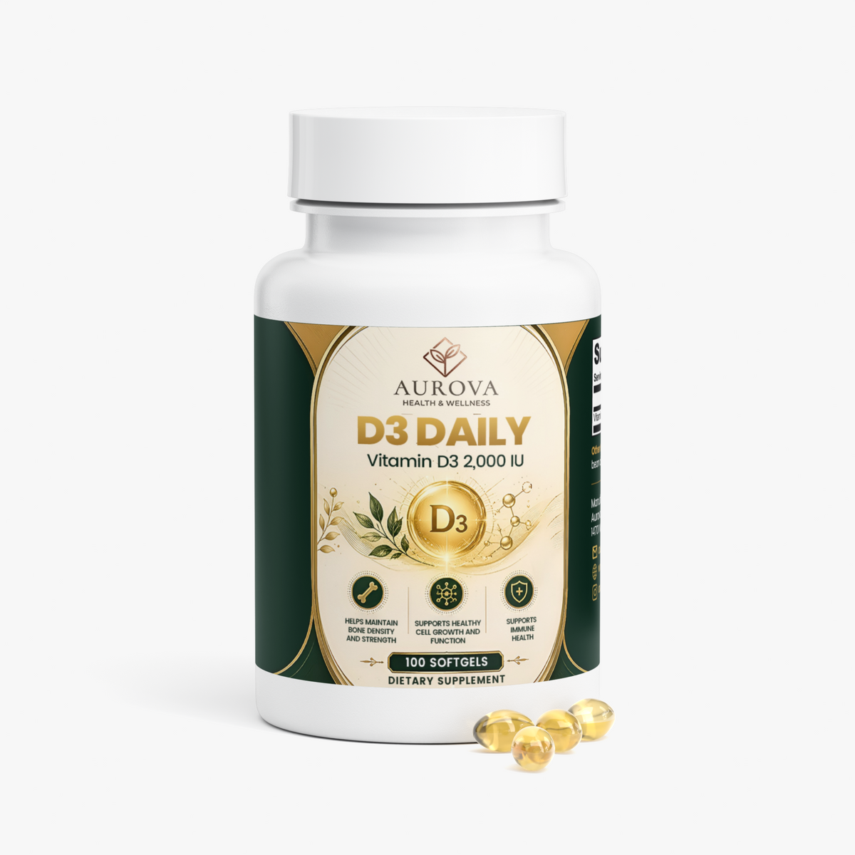 Vitamin D3 2,000 IU