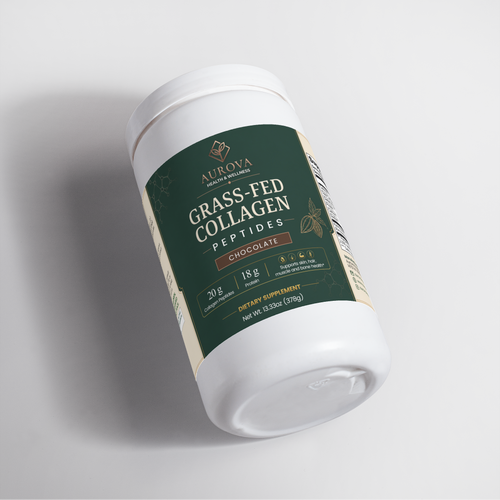 Grass-Fed Collagen Peptides Powder (Chocolate)