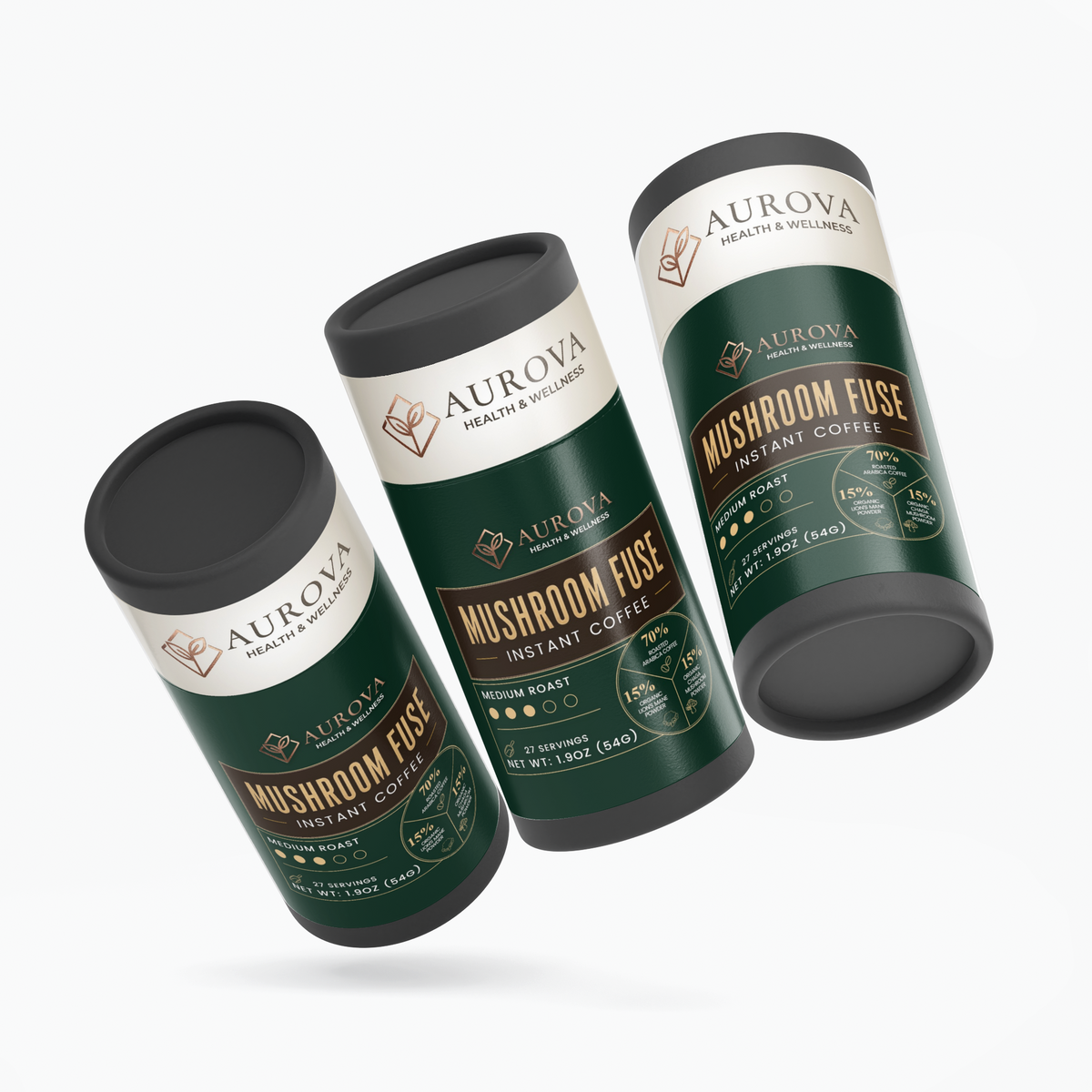 Mushroom Fuse Instant Coffee (Medium Roast)