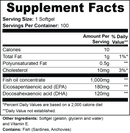 Omega-3 EPA 180mg + DHA 120mg